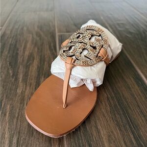 Tory Burch Right Foot Tan Sandal